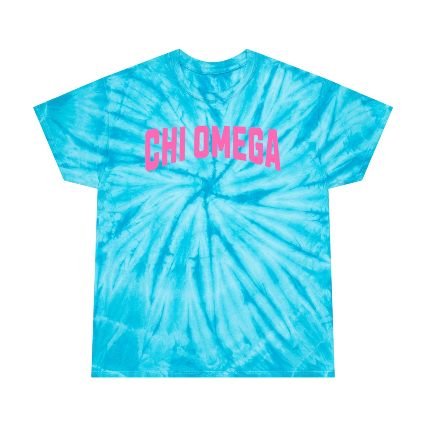 Chi Omega Single Color Tie Dye T-shirt - Ivy Society