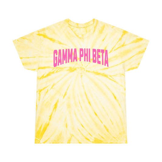 Gamma Phi Beta Single Color Tie Dye T-shirt - Ivy Society