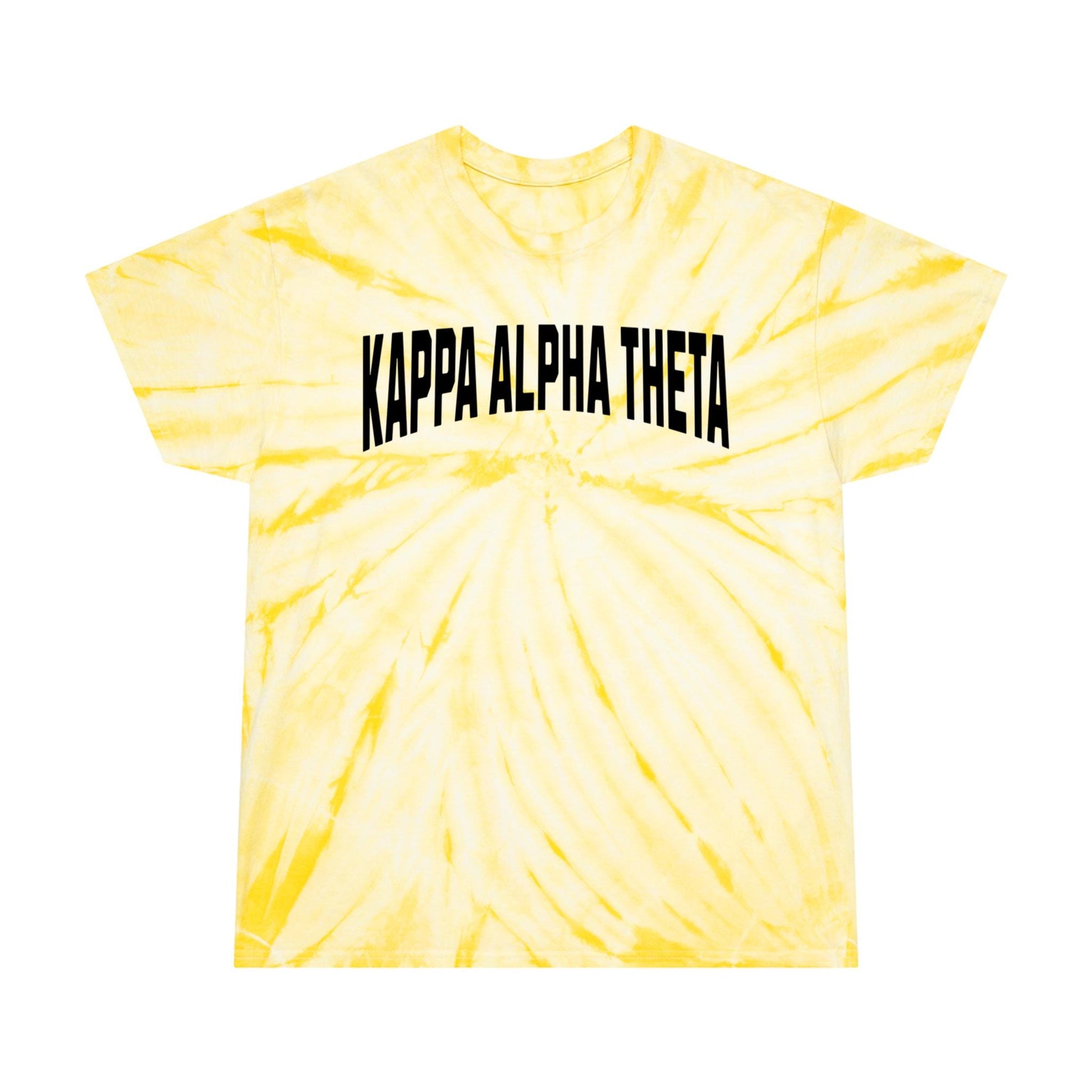Kappa Alpha Theta Single Color Tie Dye T-shirt - Ivy Society