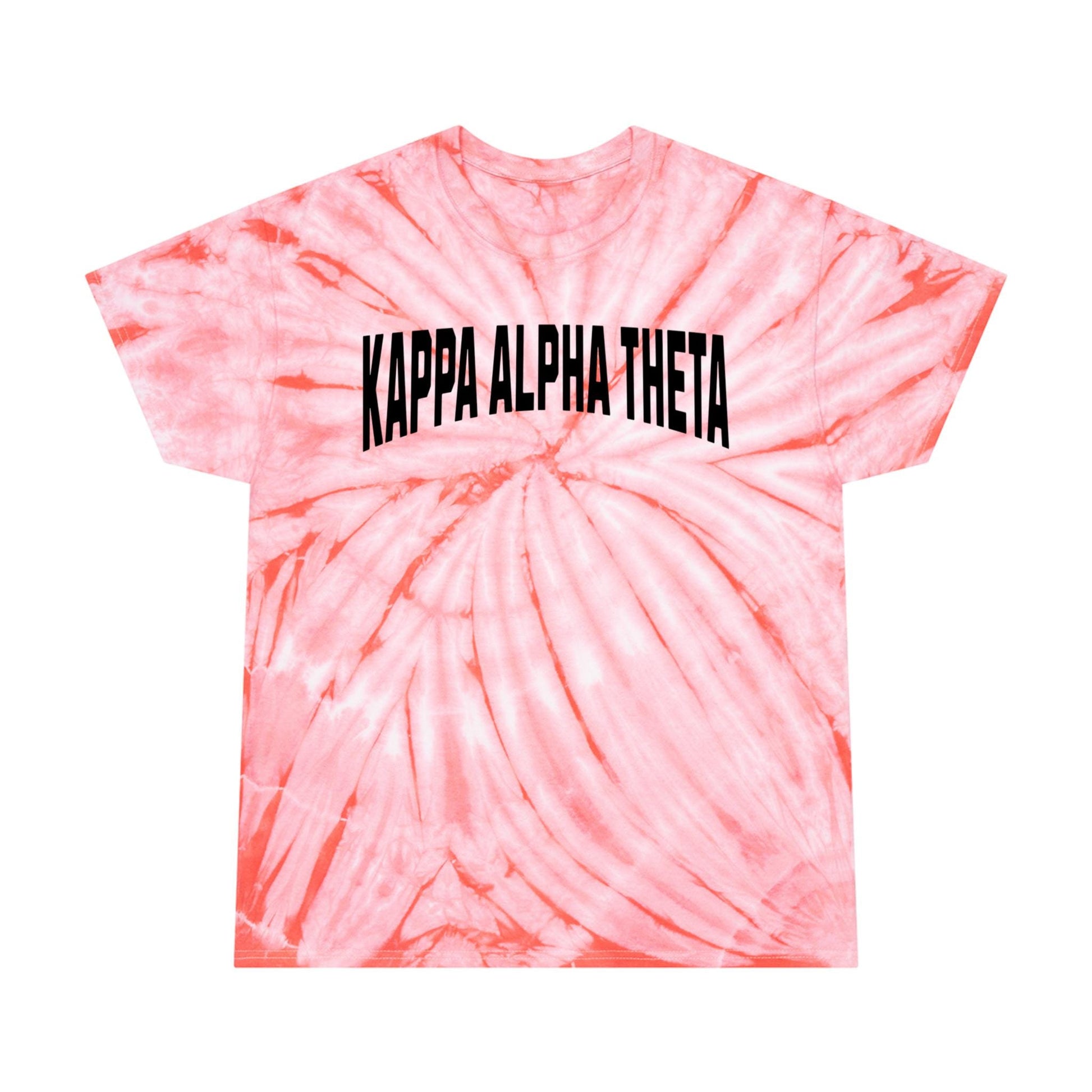 Kappa Alpha Theta Single Color Tie Dye T-shirt - Ivy Society