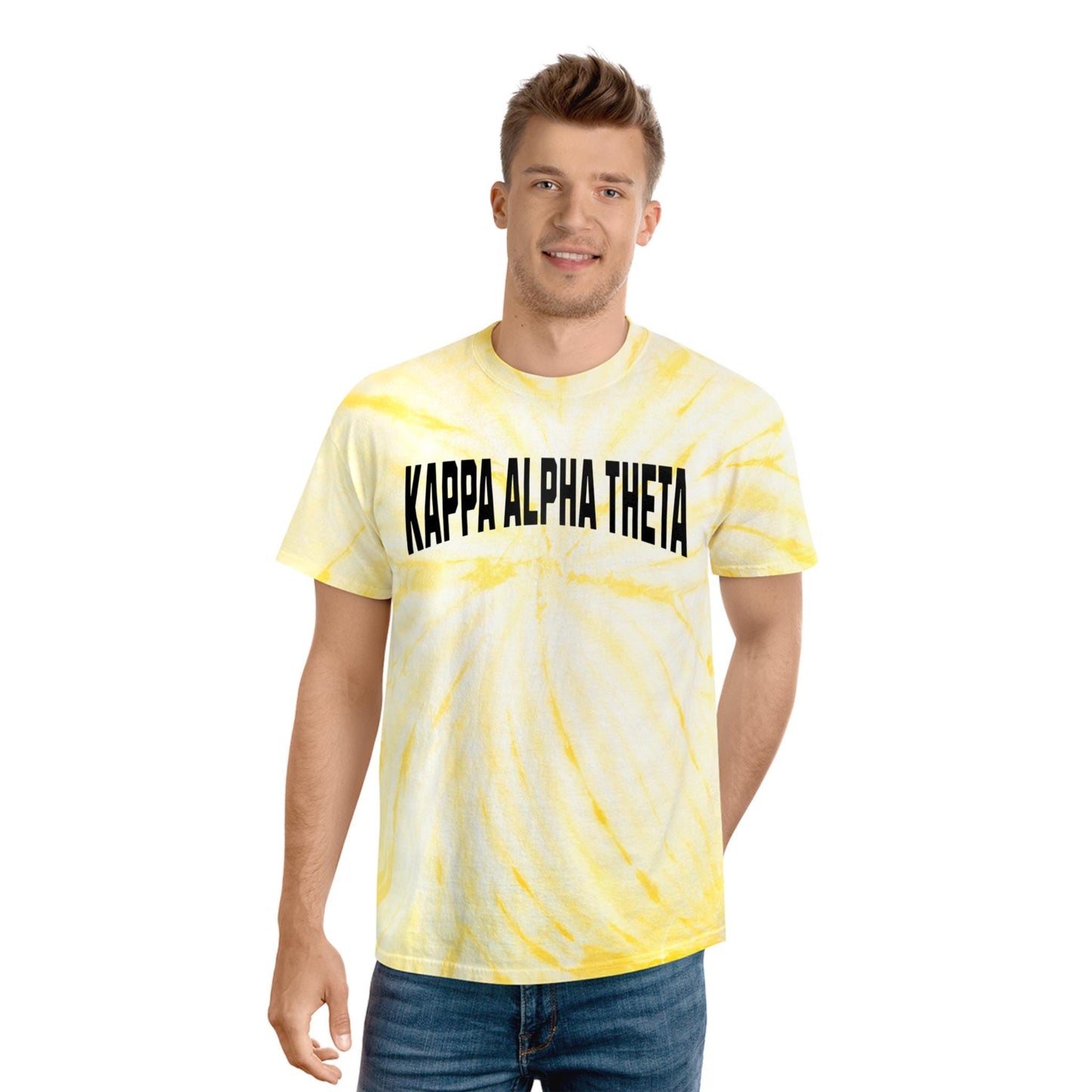 Kappa Alpha Theta Single Color Tie Dye T-shirt - Ivy Society