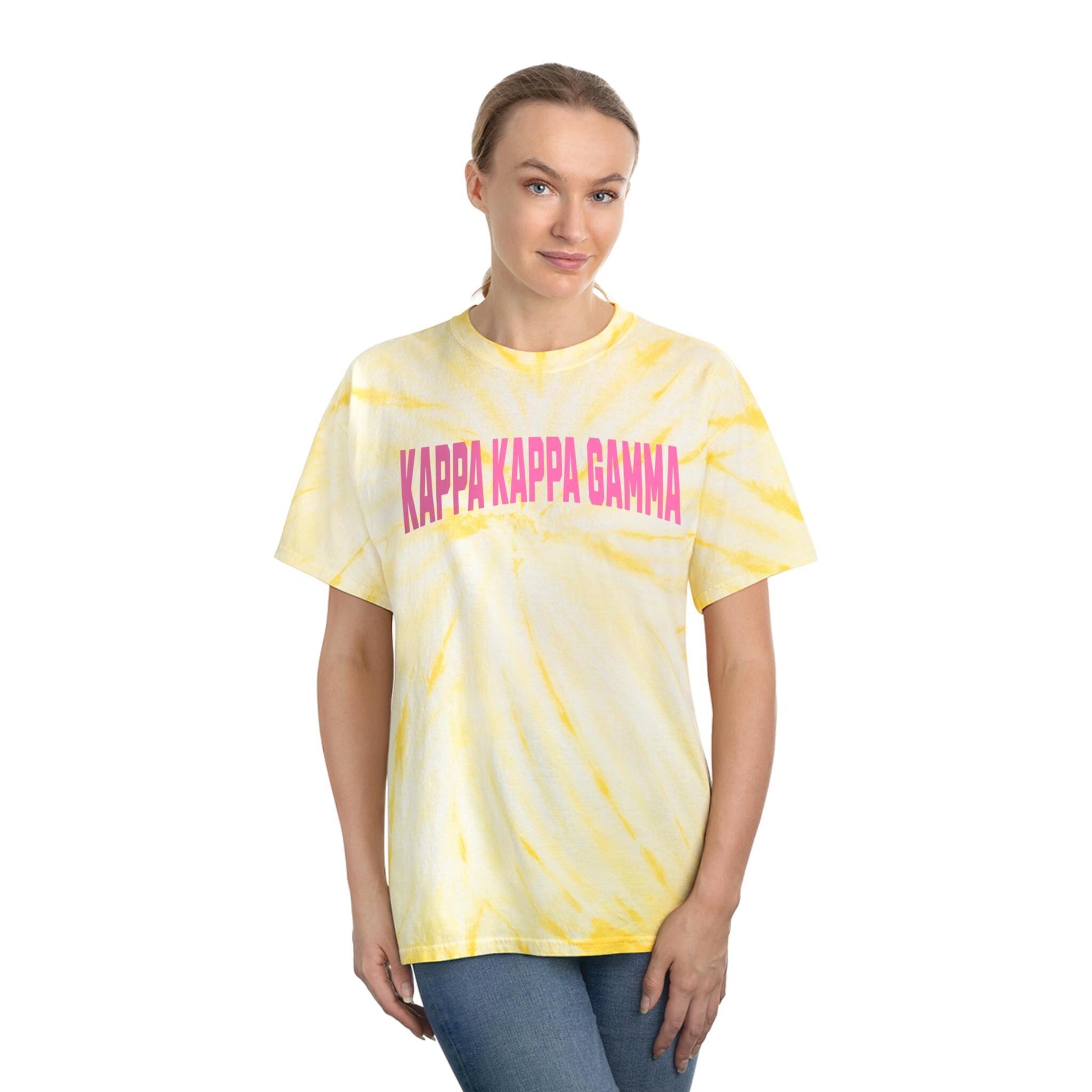Kappa Kappa Gamma Single Color Tie Dye T-shirt - Ivy Society