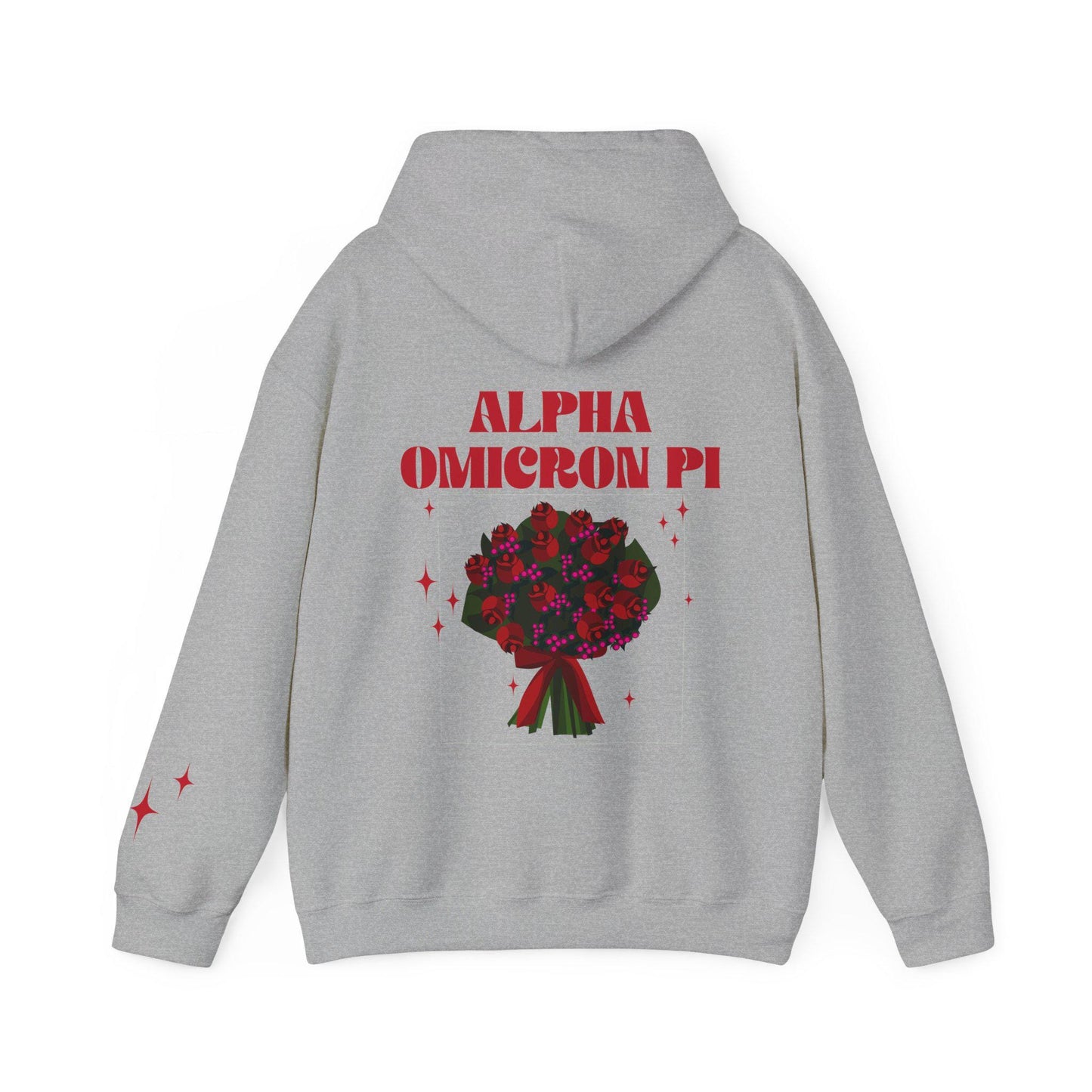 Alpha Omicron Pi Rose Hoodie - Ivy Society