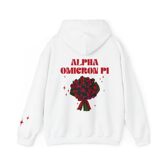 Alpha Omicron Pi Rose Hoodie - Ivy Society
