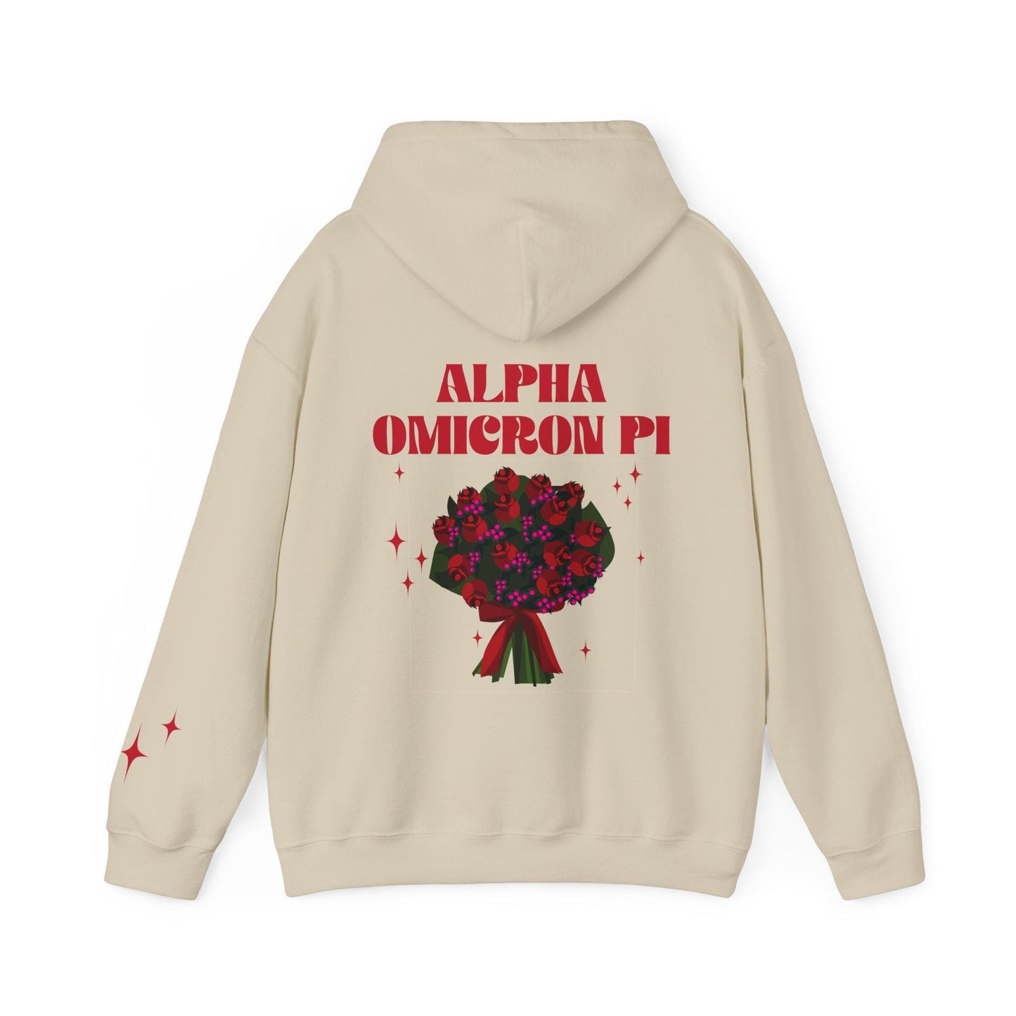 Alpha Omicron Pi Rose Hoodie - Ivy Society