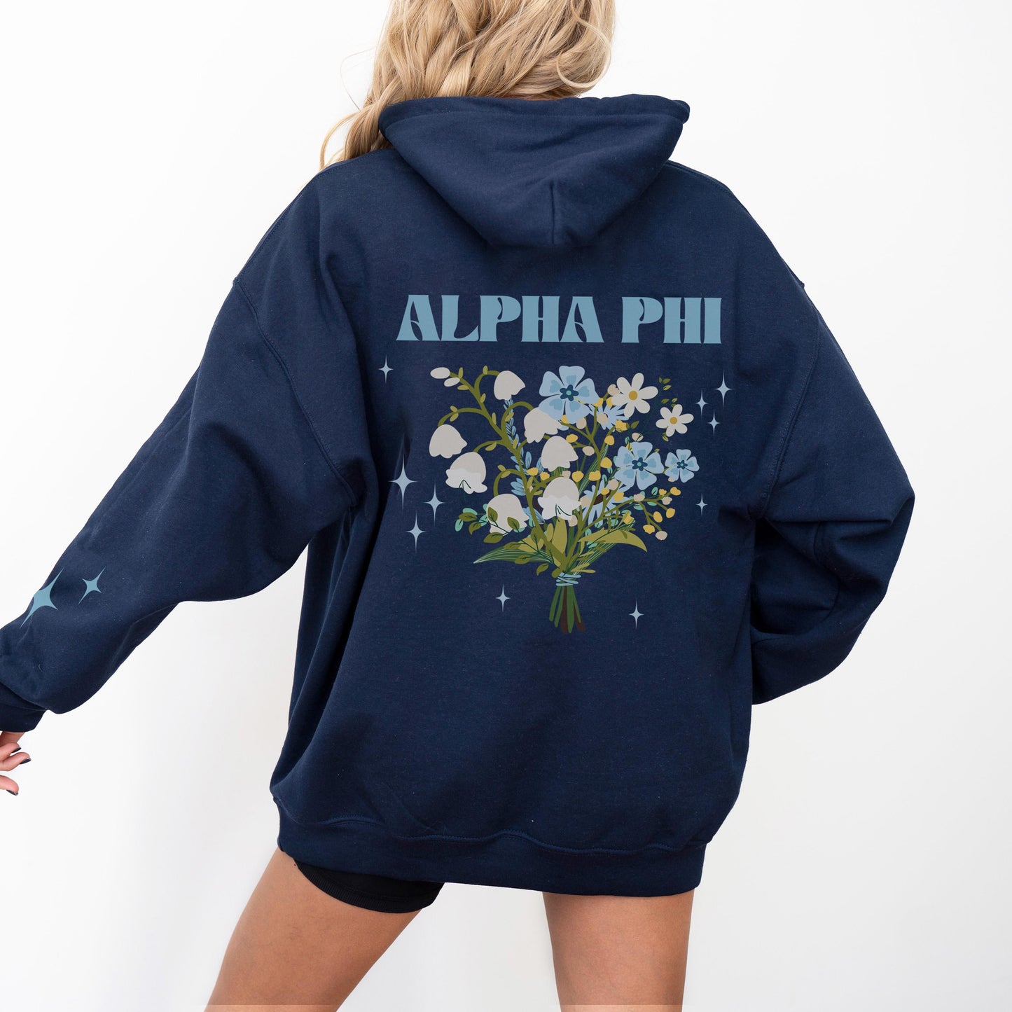 Alpha Phi Bouquet Hoodie - Ivy Society