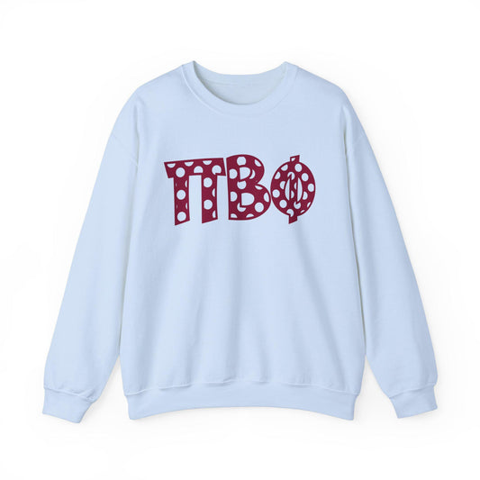 Pi Beta Phi Polkadot Sweatshirt - Ivy Society