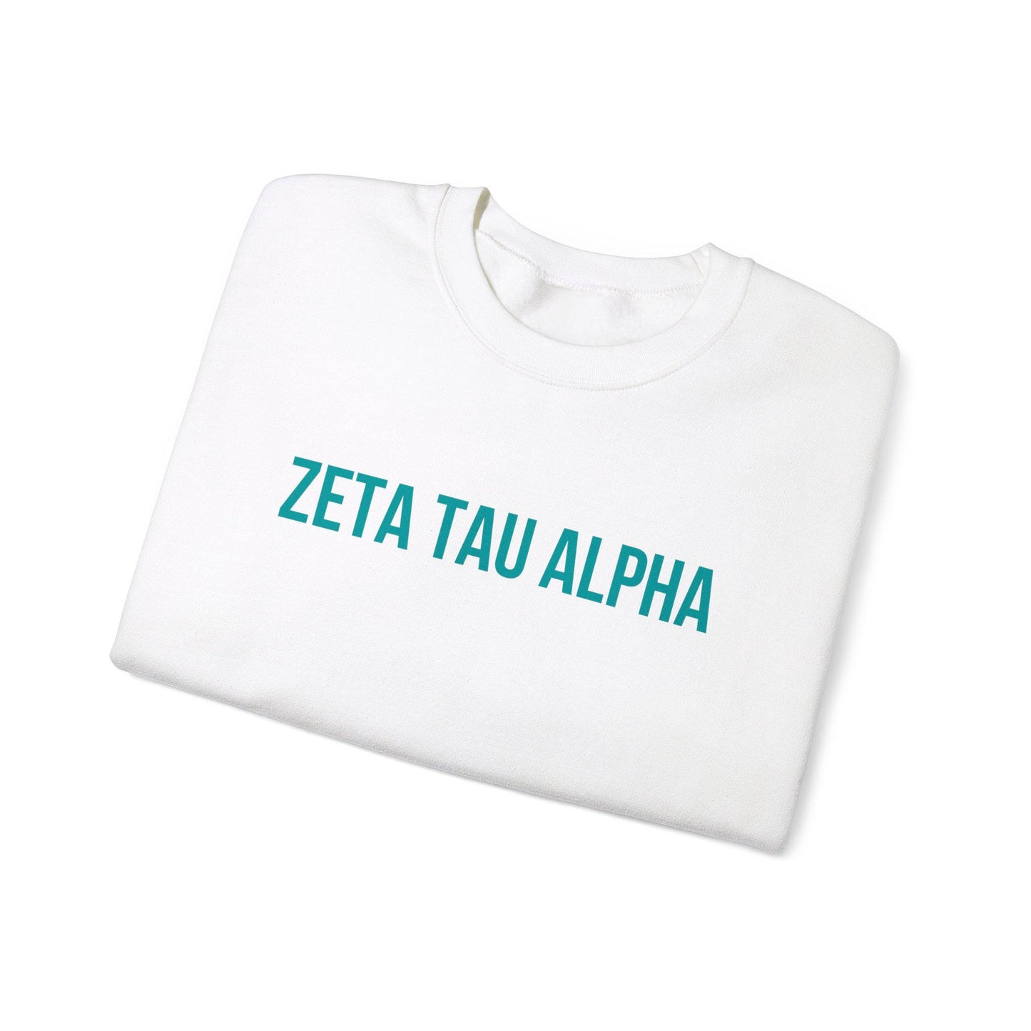 Zeta Tau Alpha Crest Sweatshirt - Ivy Society