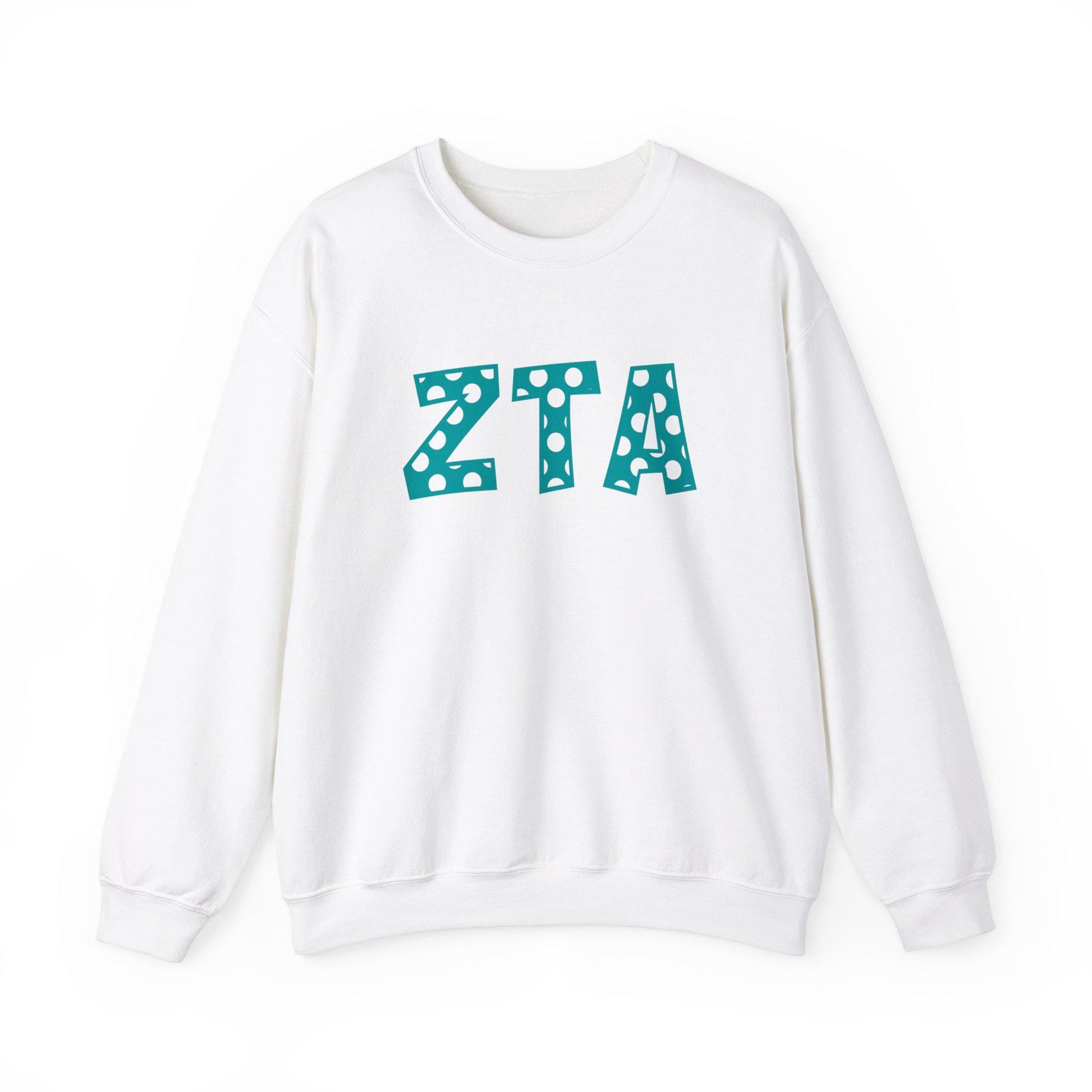 Zeta Tau Alpha Polkadot Sweatshirt - Ivy Society