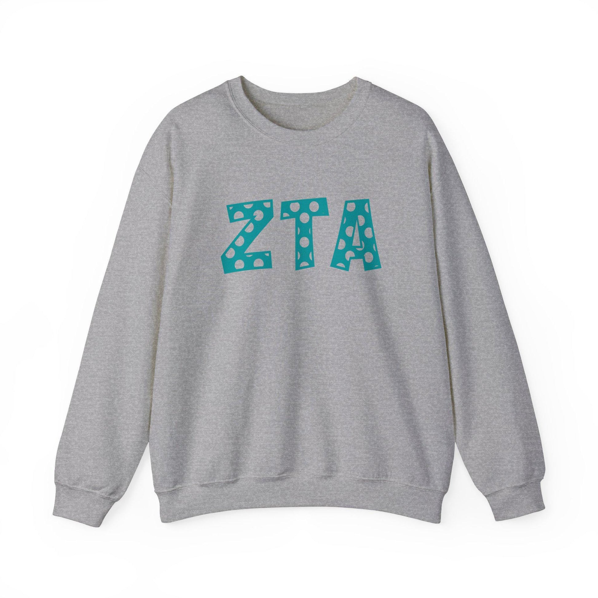 Zeta Tau Alpha Polkadot Sweatshirt - Ivy Society