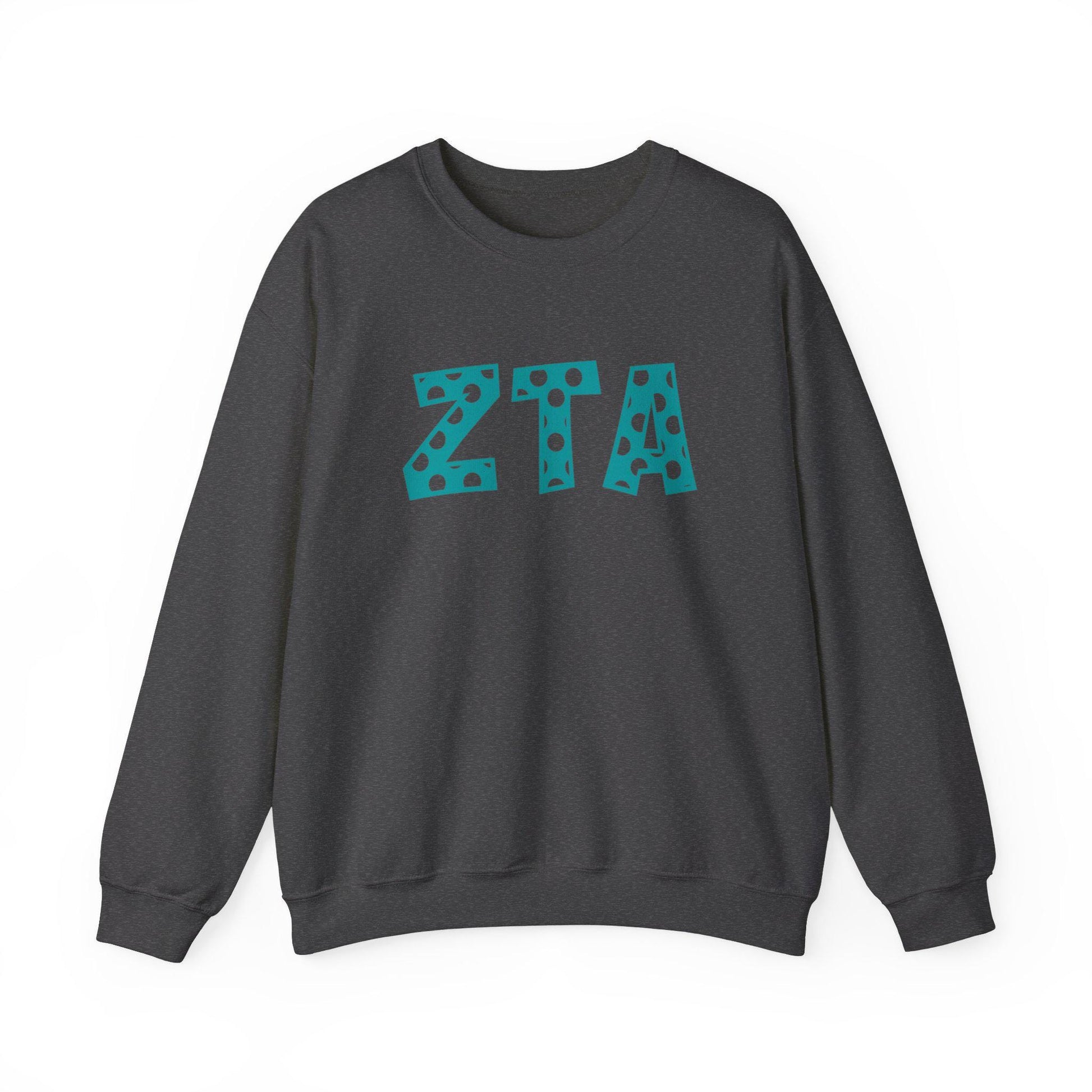 Zeta Tau Alpha Polkadot Sweatshirt - Ivy Society