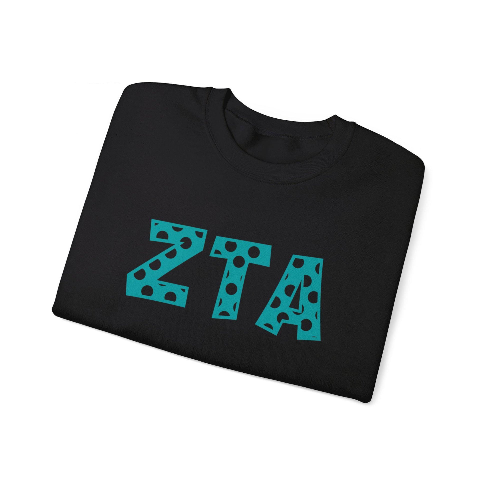 Zeta Tau Alpha Polkadot Sweatshirt - Ivy Society