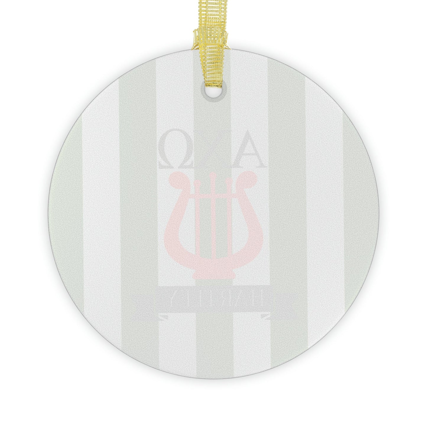 Alpha Chi Omega Personalized Lyre Ornament - Ivy Society