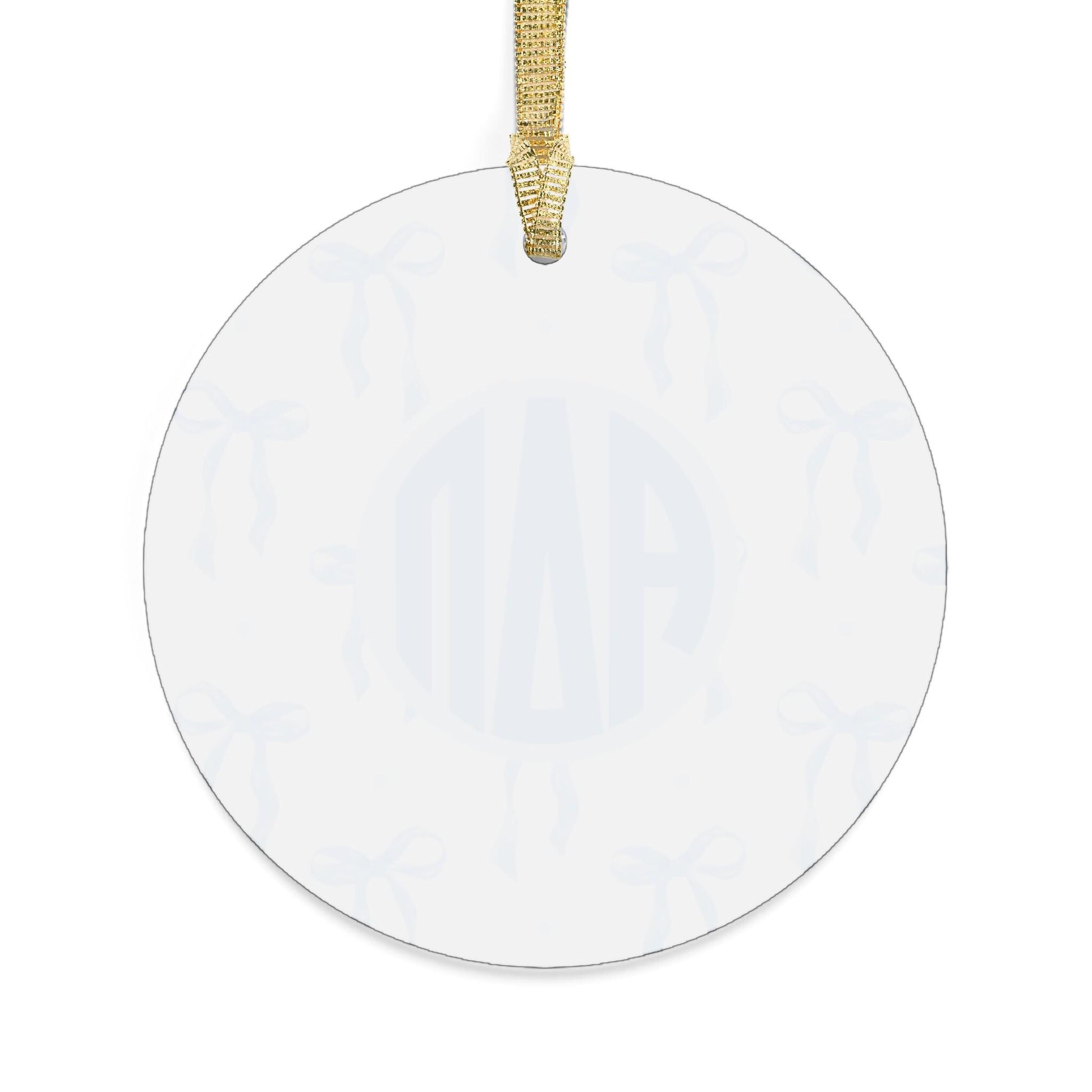 Alpha Delta Pi Bow Ornament - Ivy Society