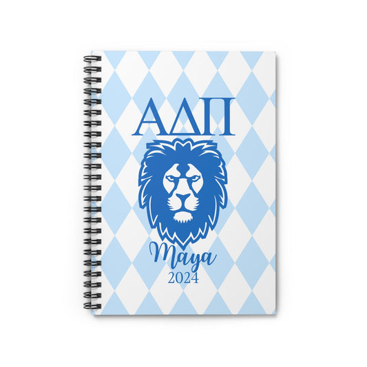Alpha Delta Pi Personalized Notebook - Ivy Society