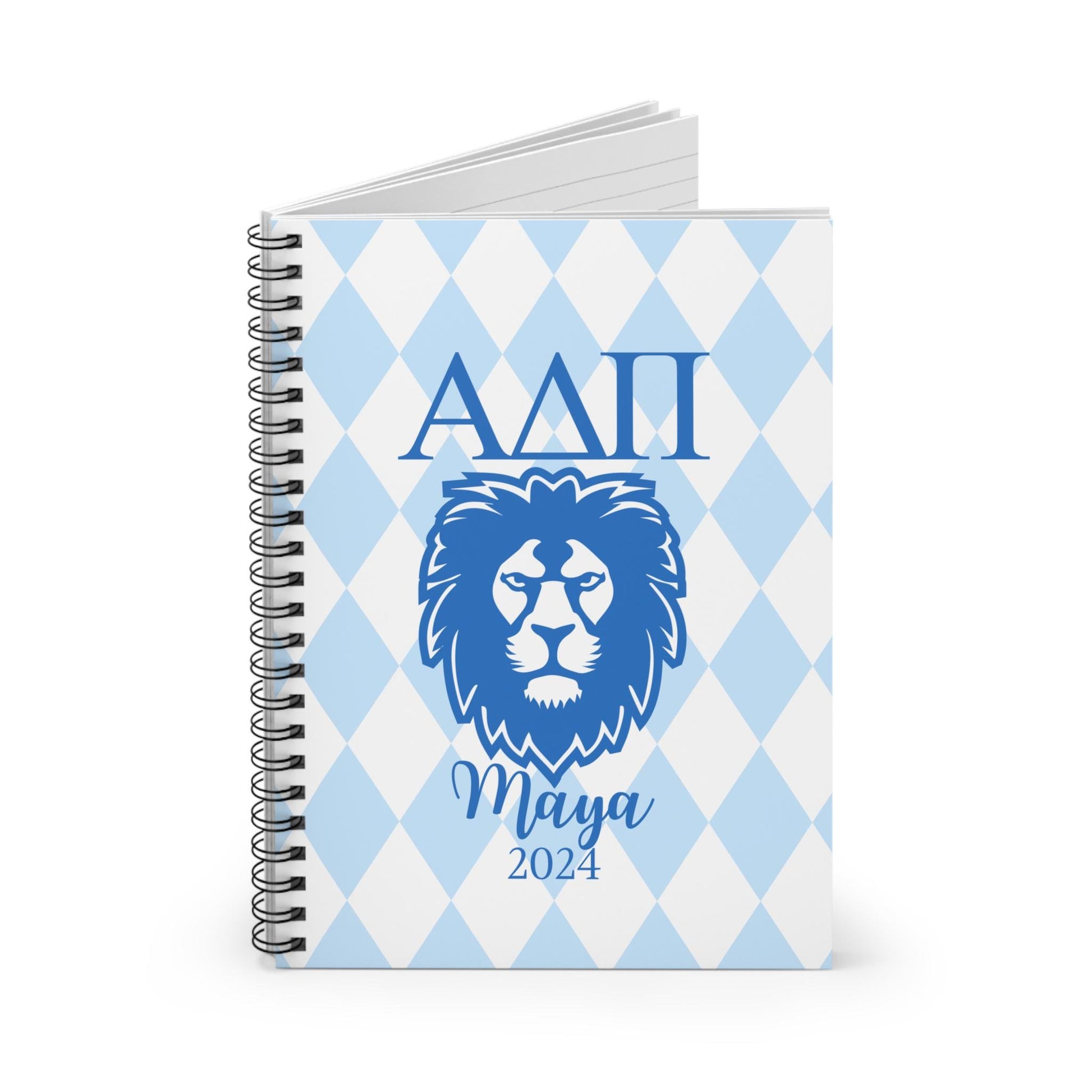 Alpha Delta Pi Personalized Notebook - Ivy Society