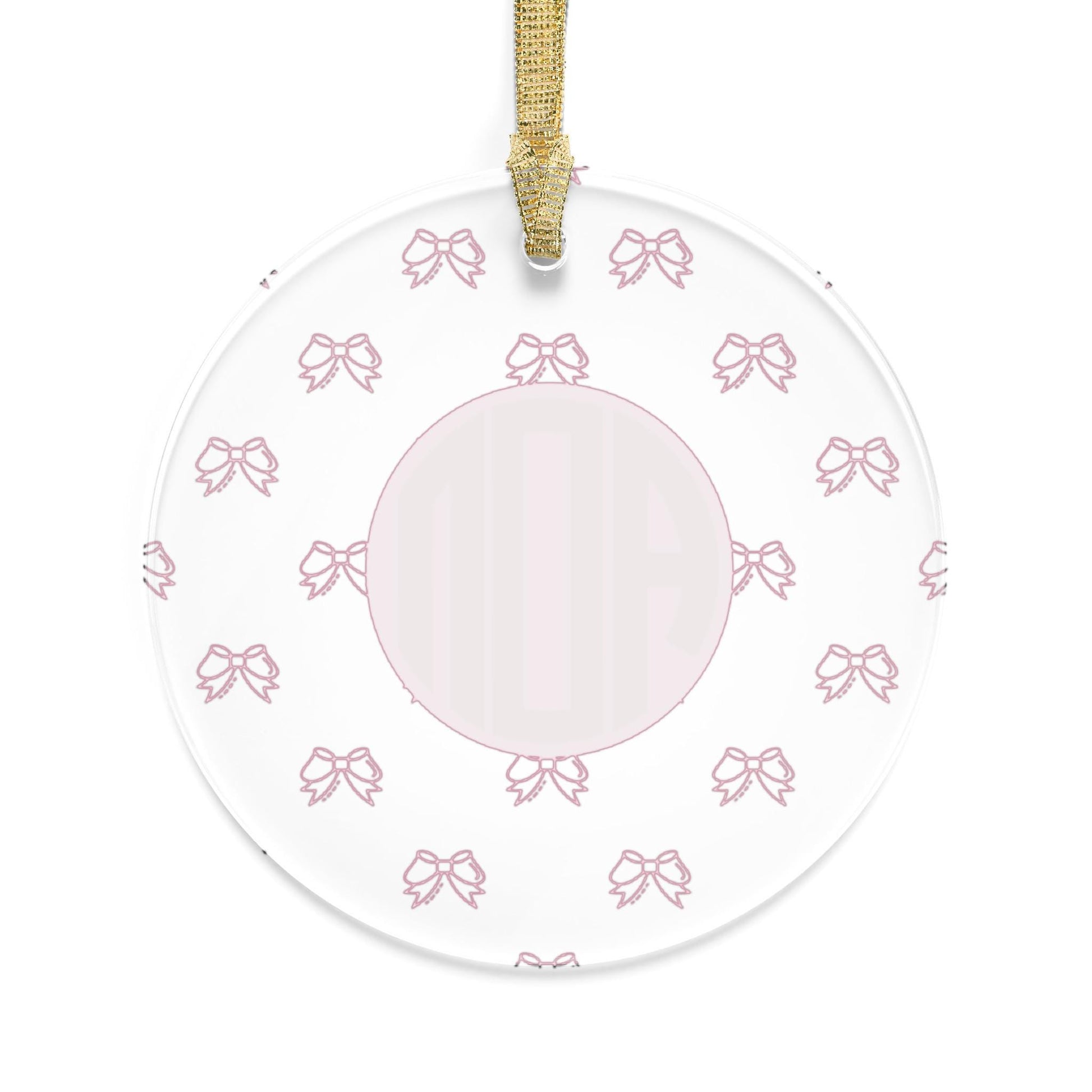 Alpha Omicron Pi Bow Ornament - Ivy Society