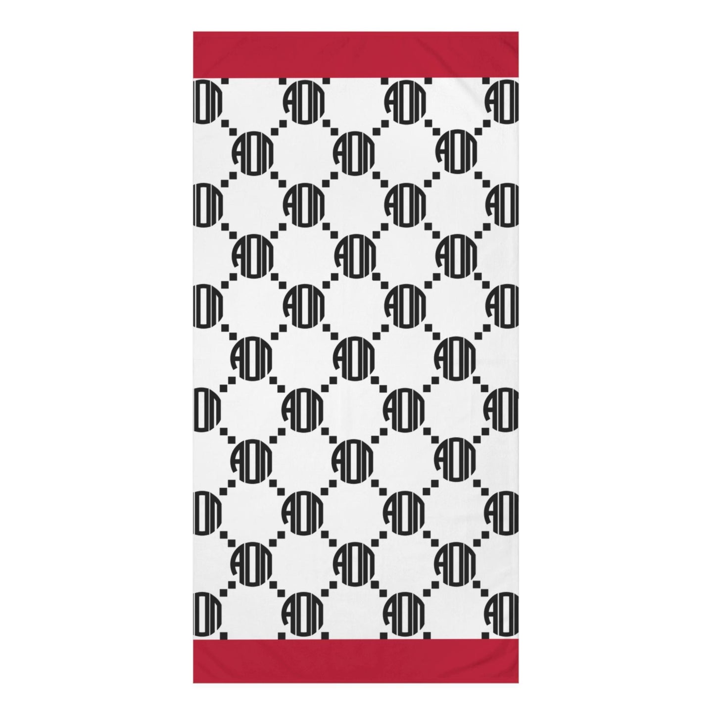 Alpha Omicron Pi Print Beach Towel - Ivy Society