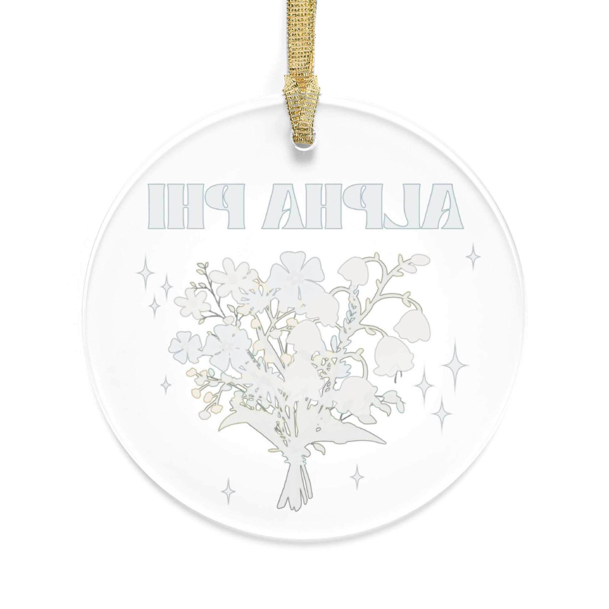 Alpha Phi Bouquet Ornament - Ivy Society