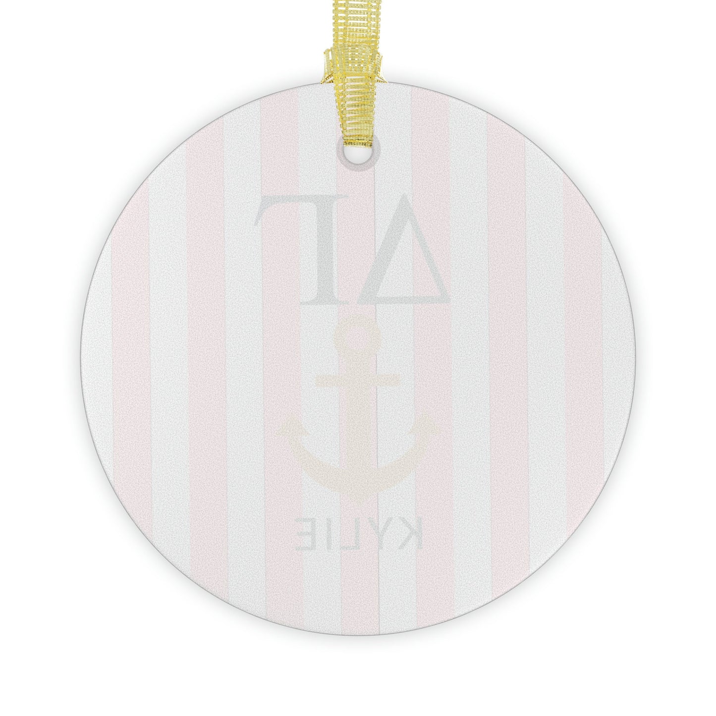 Delta Gamma Personalized Anchor Ornament - Ivy Society