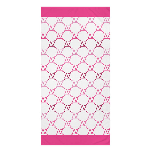 Delta Zeta Print Beach Towel - Ivy Society