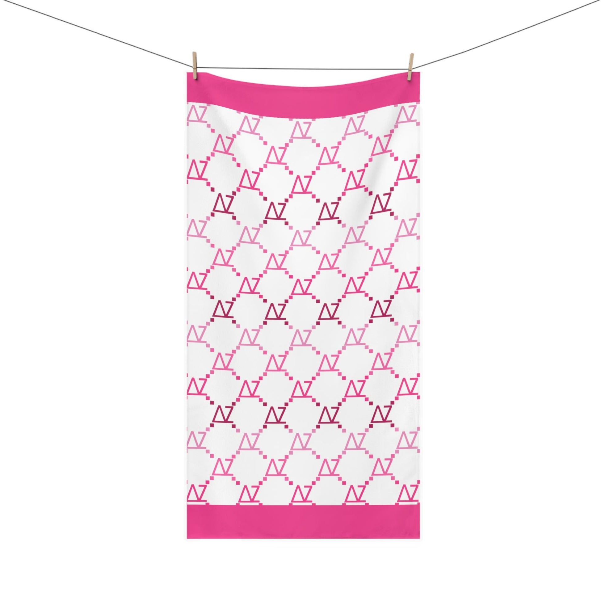 Delta Zeta Print Beach Towel - Ivy Society