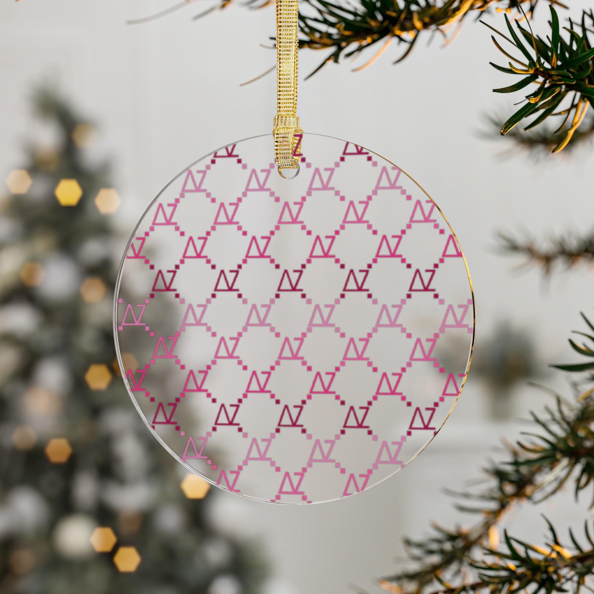 Delta Zeta Print Ornament - Ivy Society