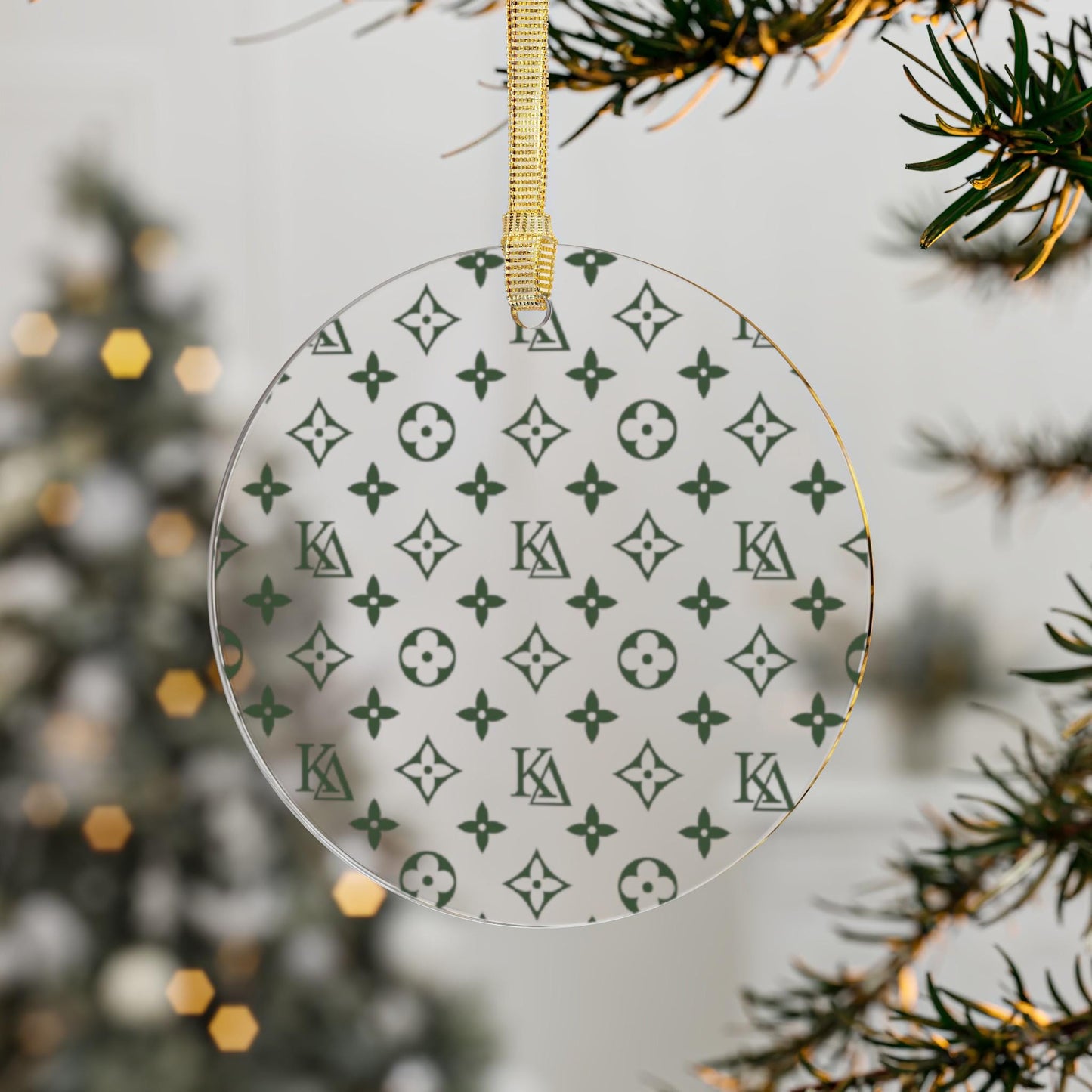 Kappa Delta Design Ornament - Ivy Society
