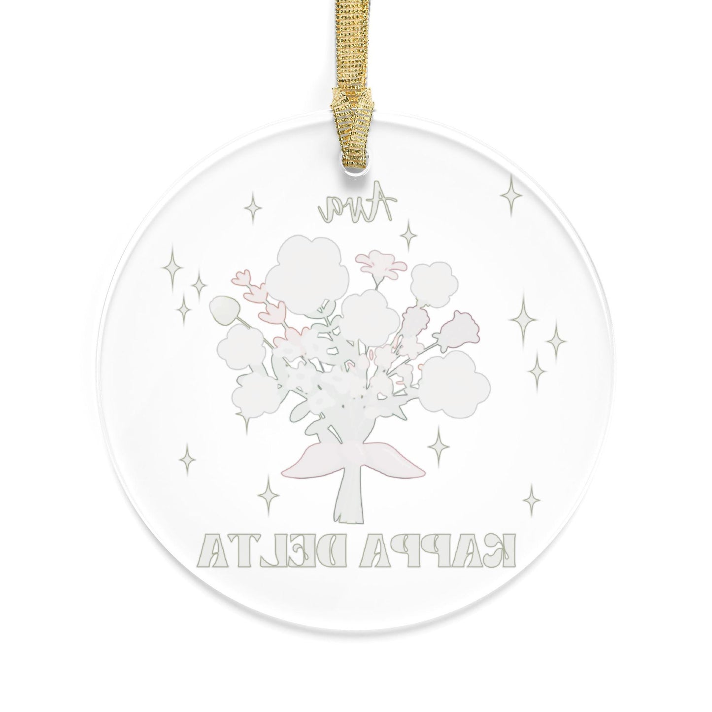 Kappa Delta Personalized Bouquet Ornament - Ivy Society