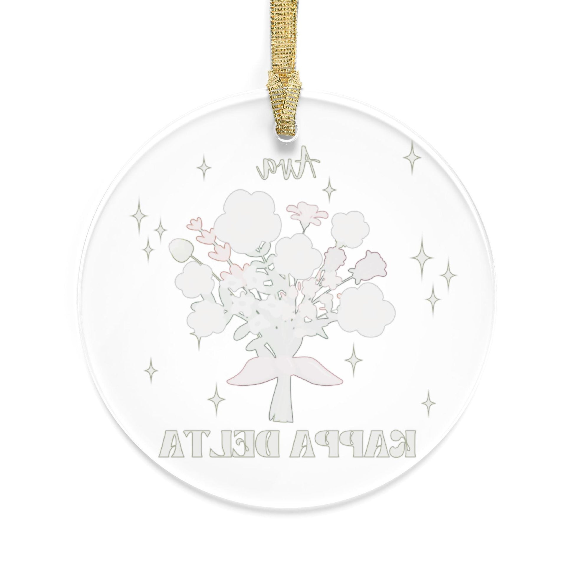 Kappa Delta Personalized Bouquet Ornament - Ivy Society