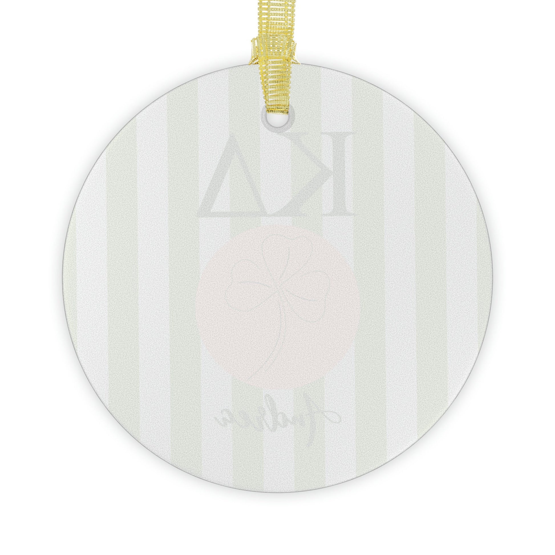 Kappa Delta Personalized Shamrock Ornament - Ivy Society