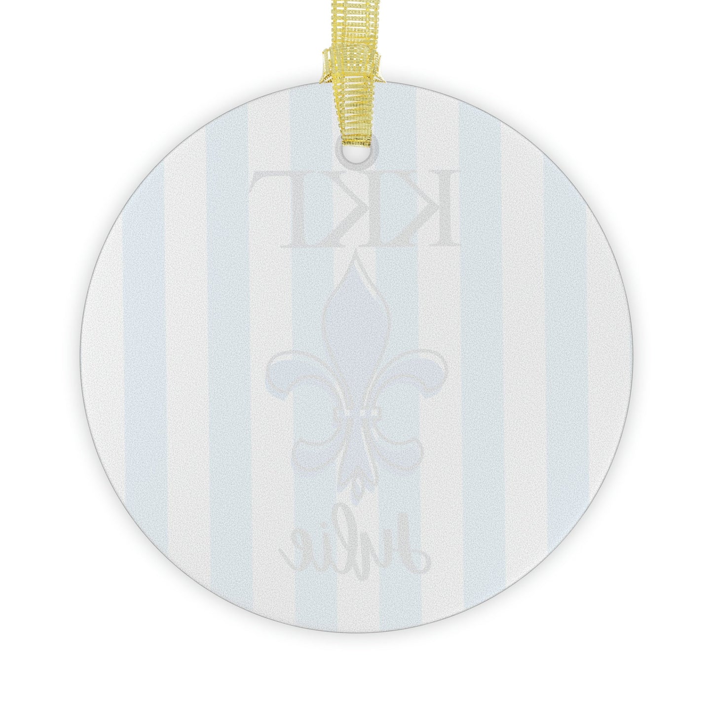 Kappa Kappa Gamma Personalized Fleur Dis Lis Ornament - Ivy Society