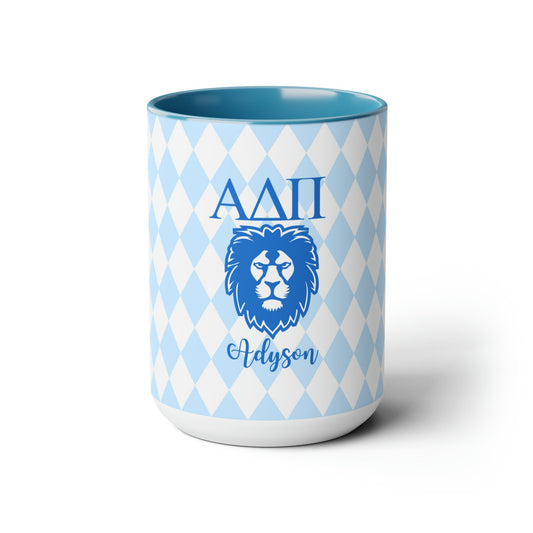 Personalized Alpha Delta Pi Coffee Mug - Ivy Society