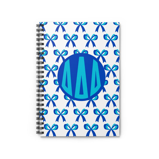 Tri Delta Bow Notebook - Ivy Society