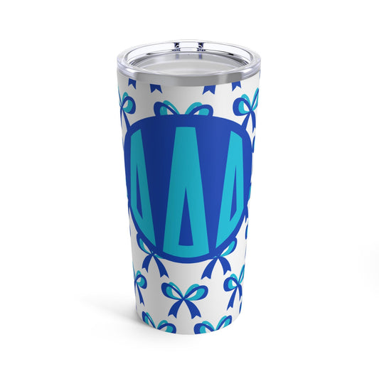 Tri Delta Bow Tumbler - Ivy Society