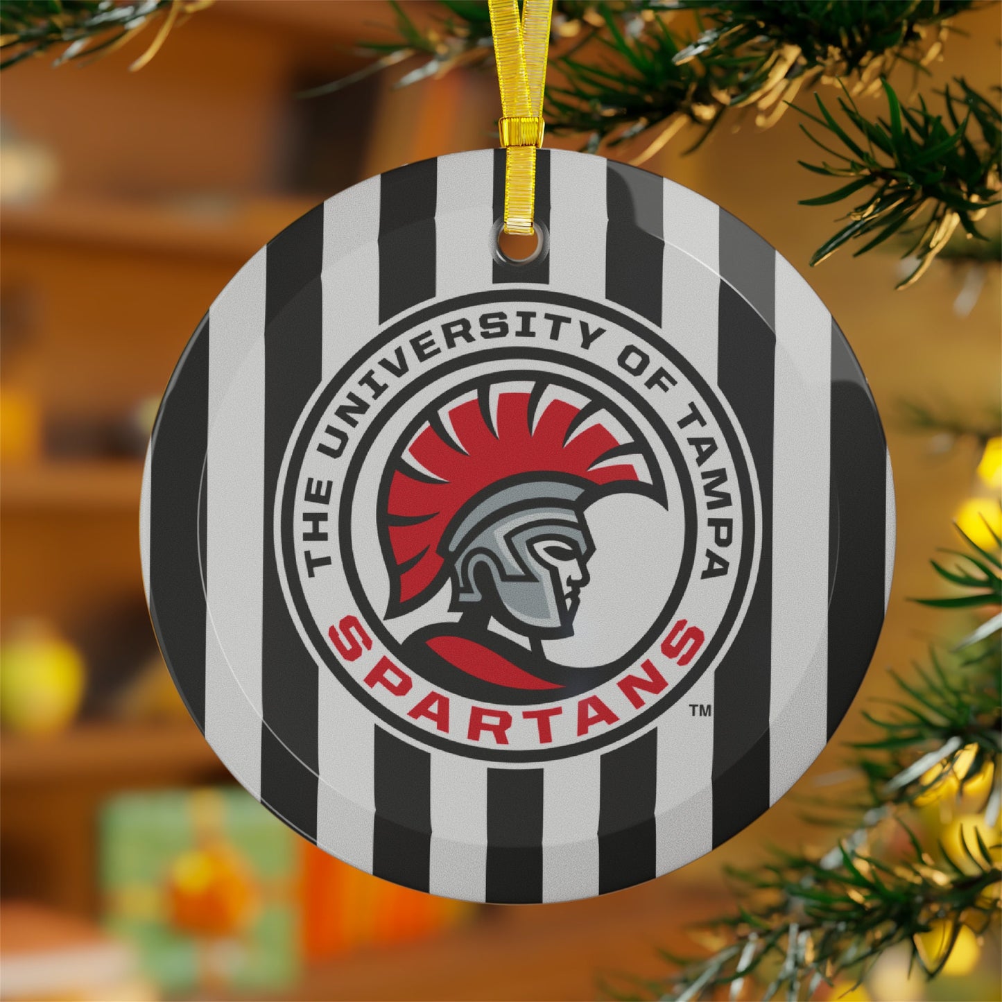 University of Tampa Spartan Ornament - Ivy Society