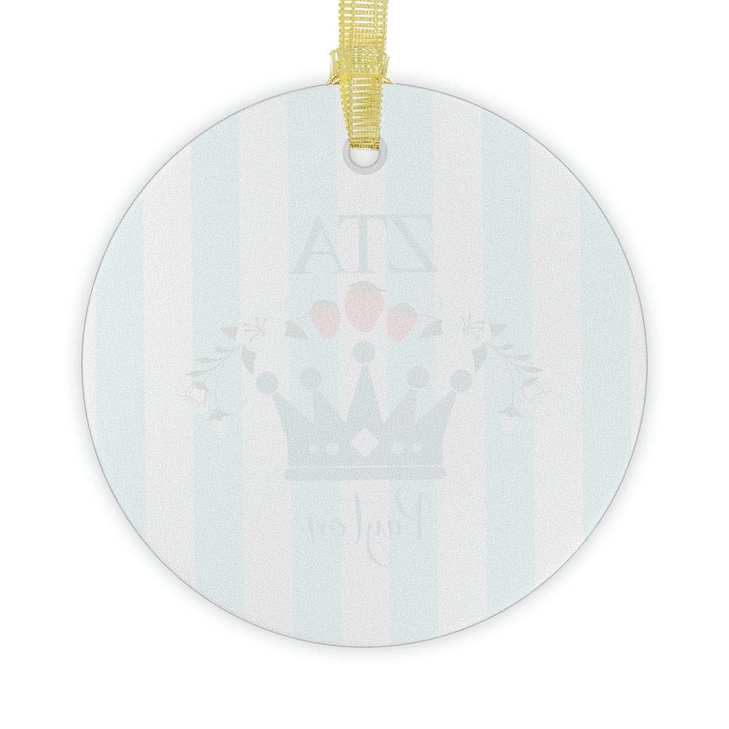 Zeta Tau Alpha Personalized Ornament - Ivy Society