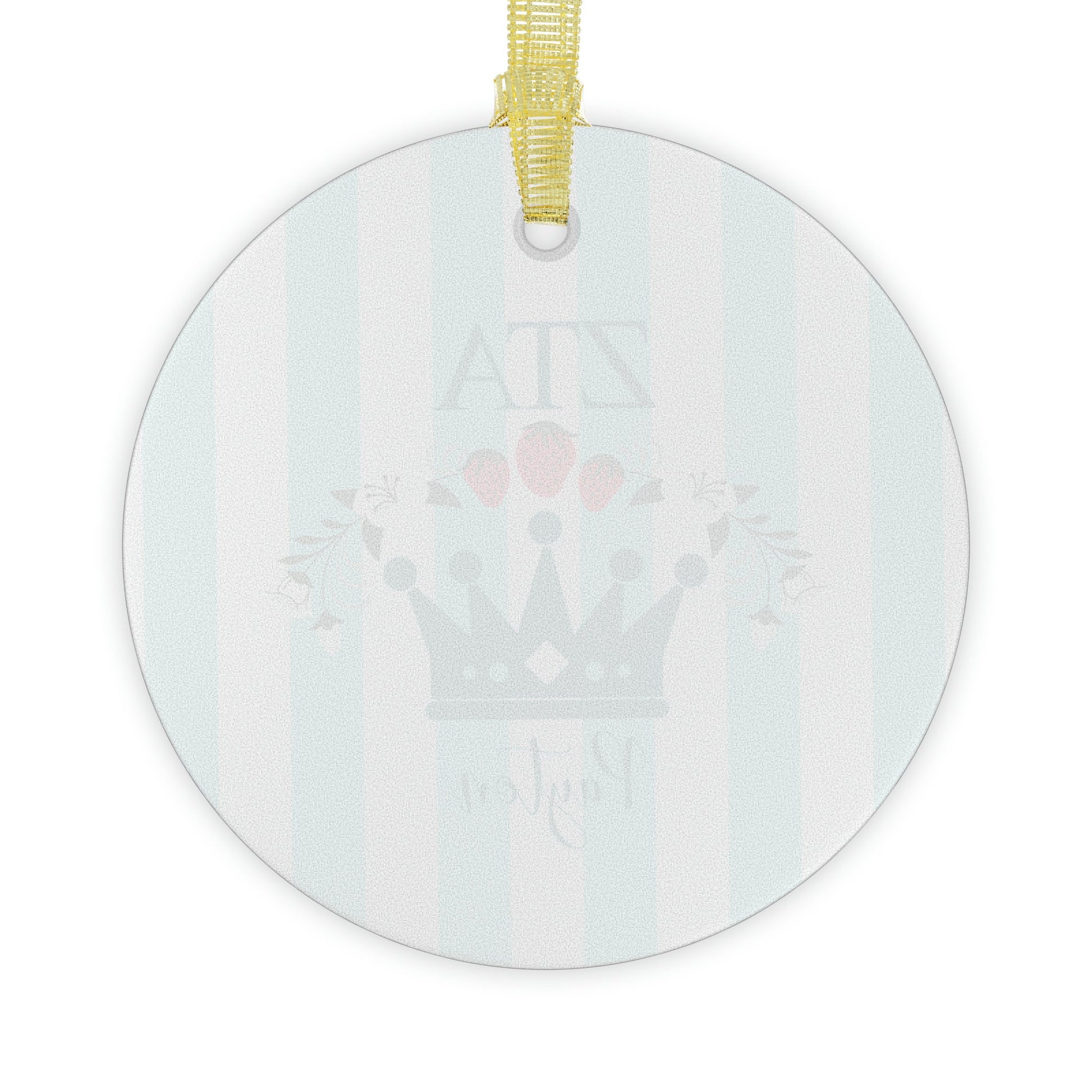 Zeta Tau Alpha Personalized Ornament - Ivy Society