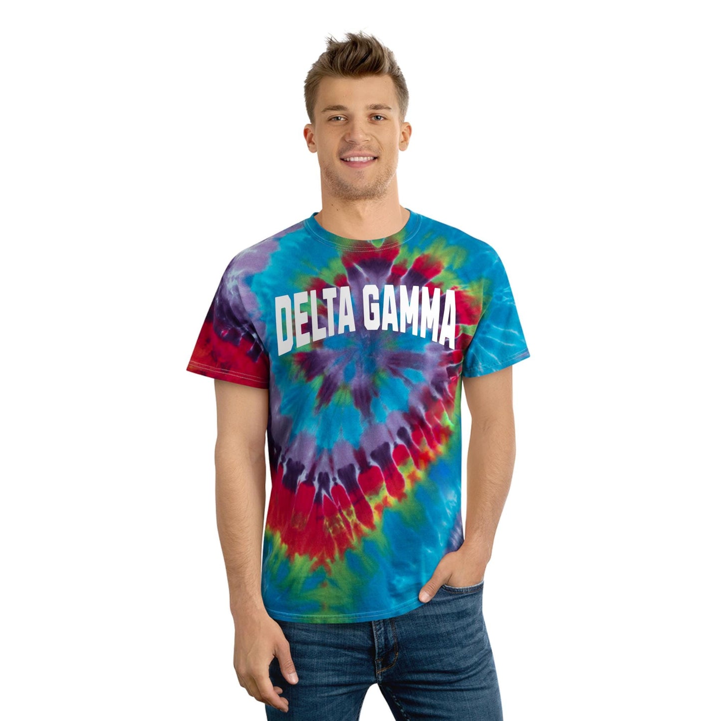 Delta Gamma Tie Dye T-shirt - Ivy Society