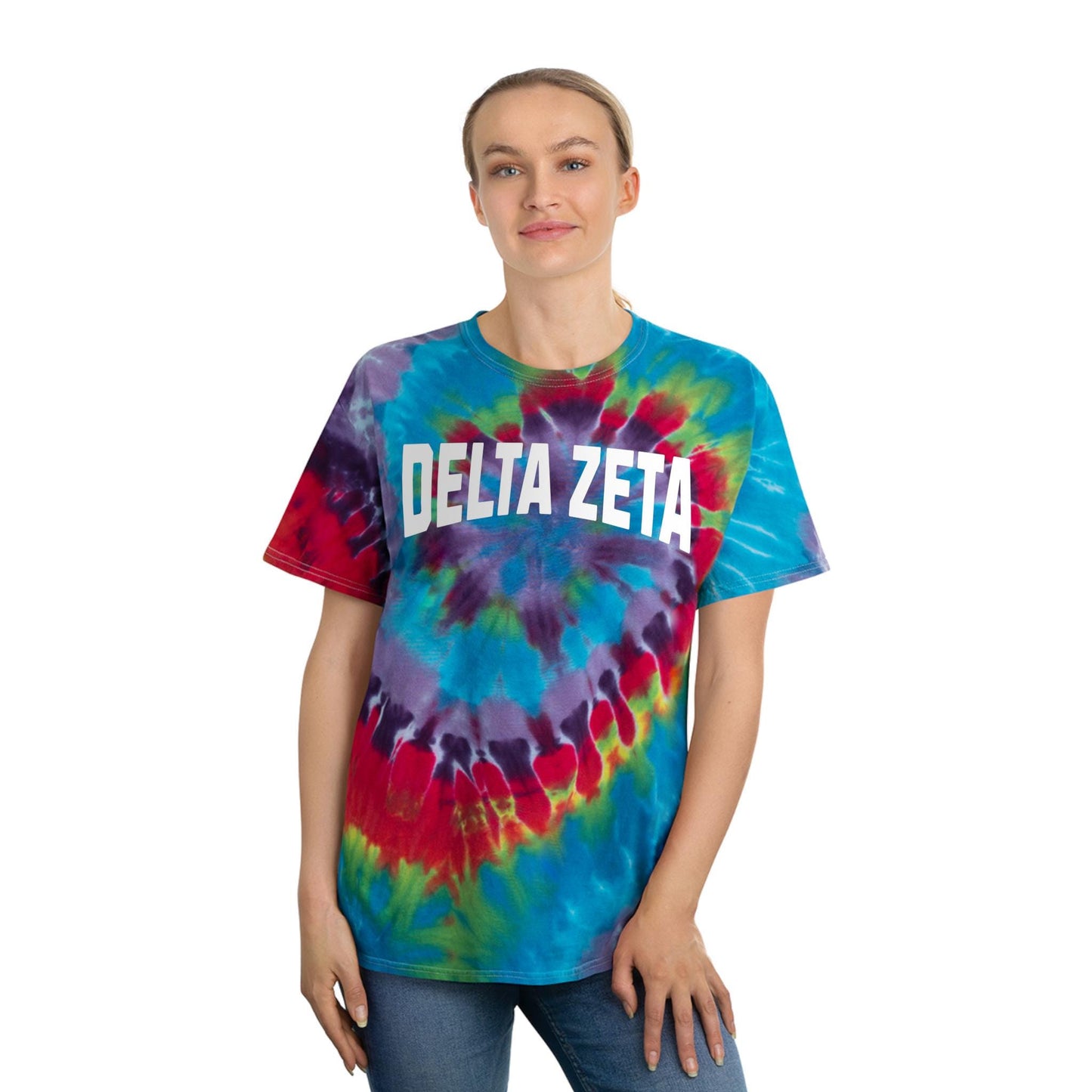Delta Zeta Tie Dye T-shirt - Ivy Society