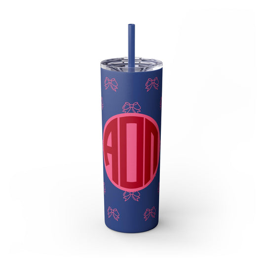 Alpha Omicron Pi Skinny Tumbler - Ivy Society