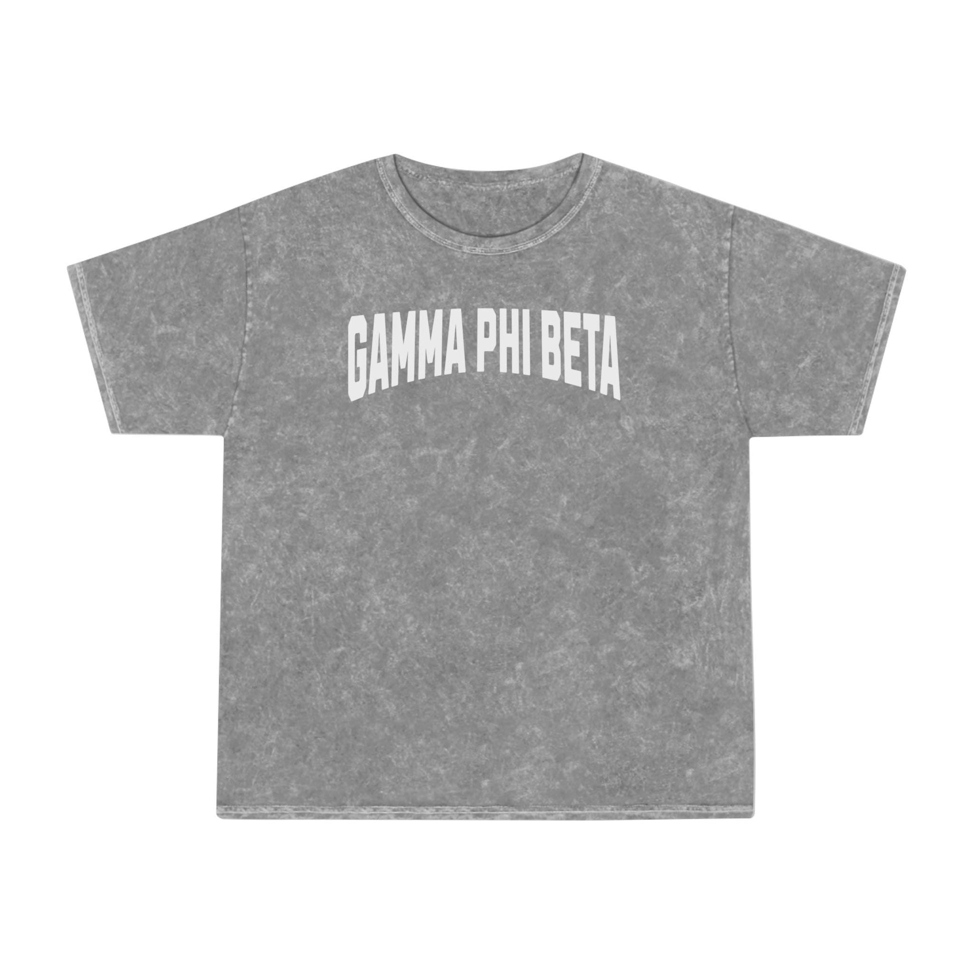 Gamma Phi Beta Mineral Wash T-Shirt - Ivy Society