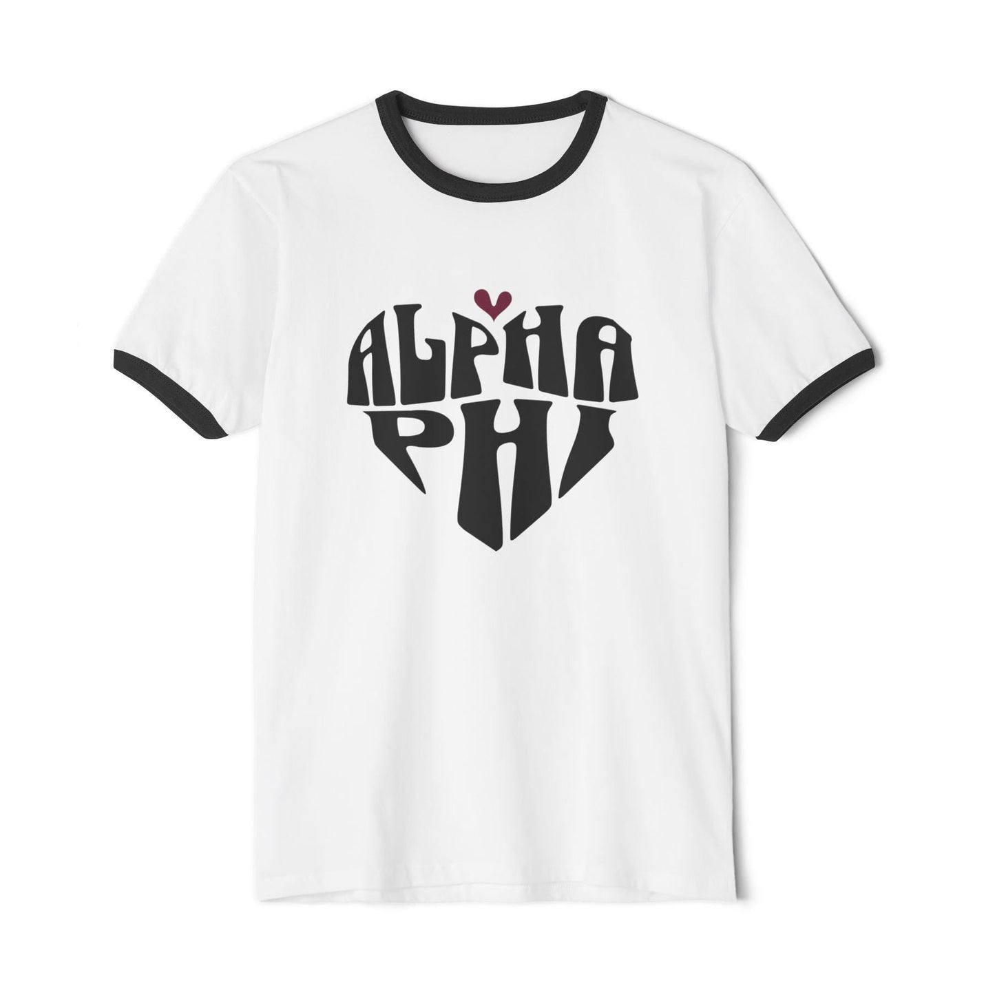 Alpha Phi Heart Ringer Tee - Ivy Society