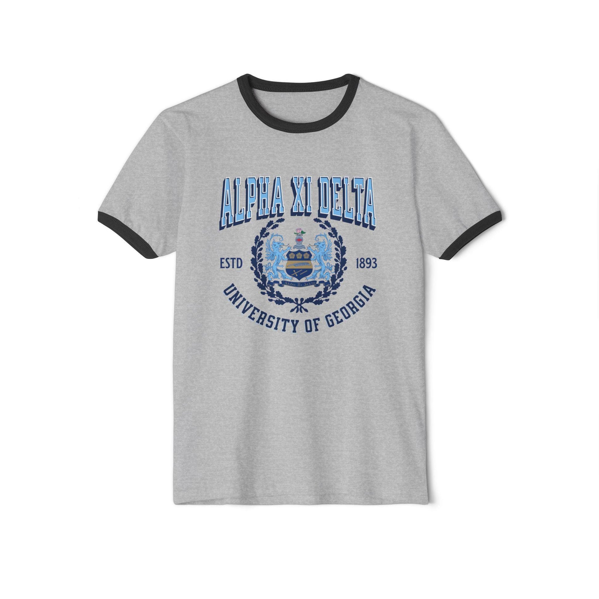 Alpha Xi Delta Collegiate Ringer Tee - Ivy Society