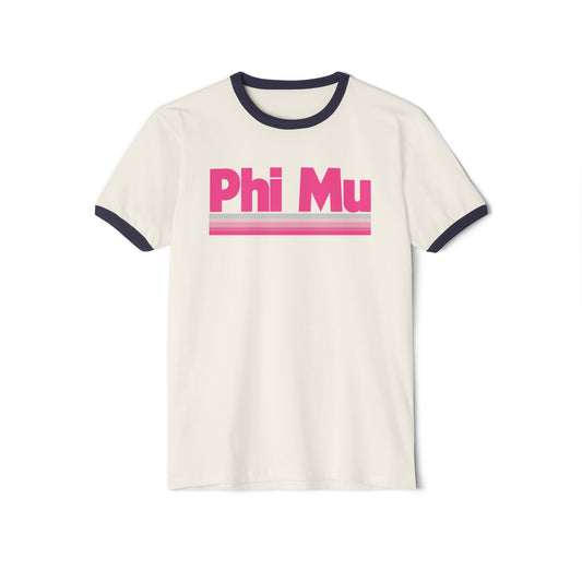 Phi Mu Ringer T-shirt - Ivy Society