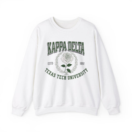 Kappa Delta Collegiate Sweatshirt Personalized School - Ivy Society