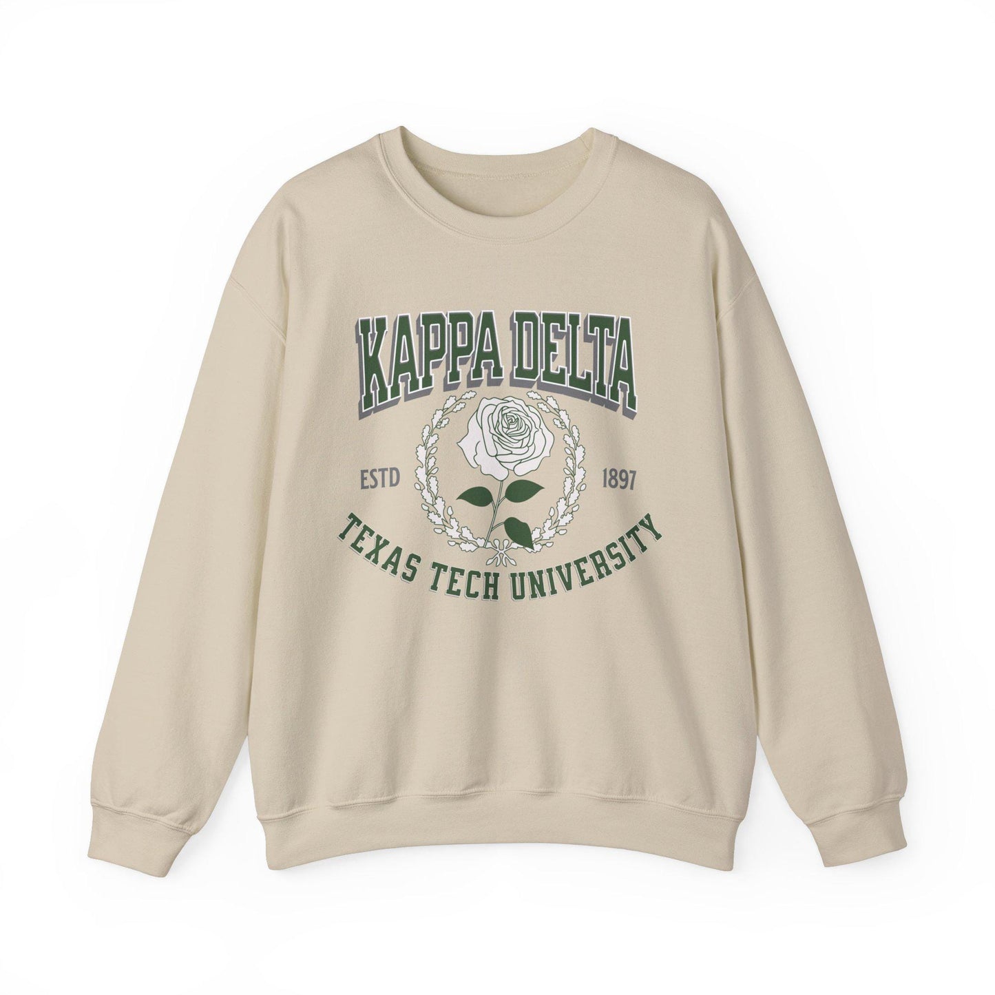 Kappa Delta Collegiate Sweatshirt Personalized School - Ivy Society