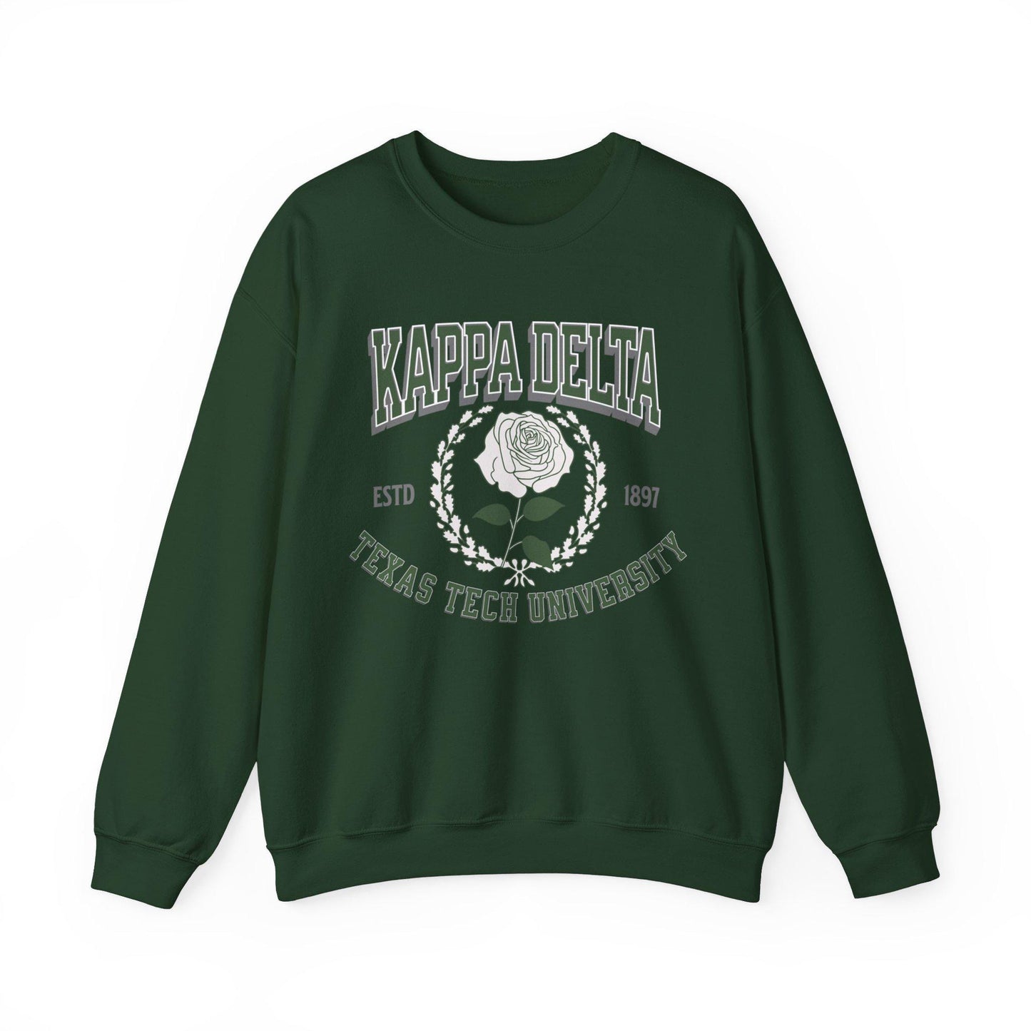 Kappa Delta Collegiate Sweatshirt Personalized School - Ivy Society