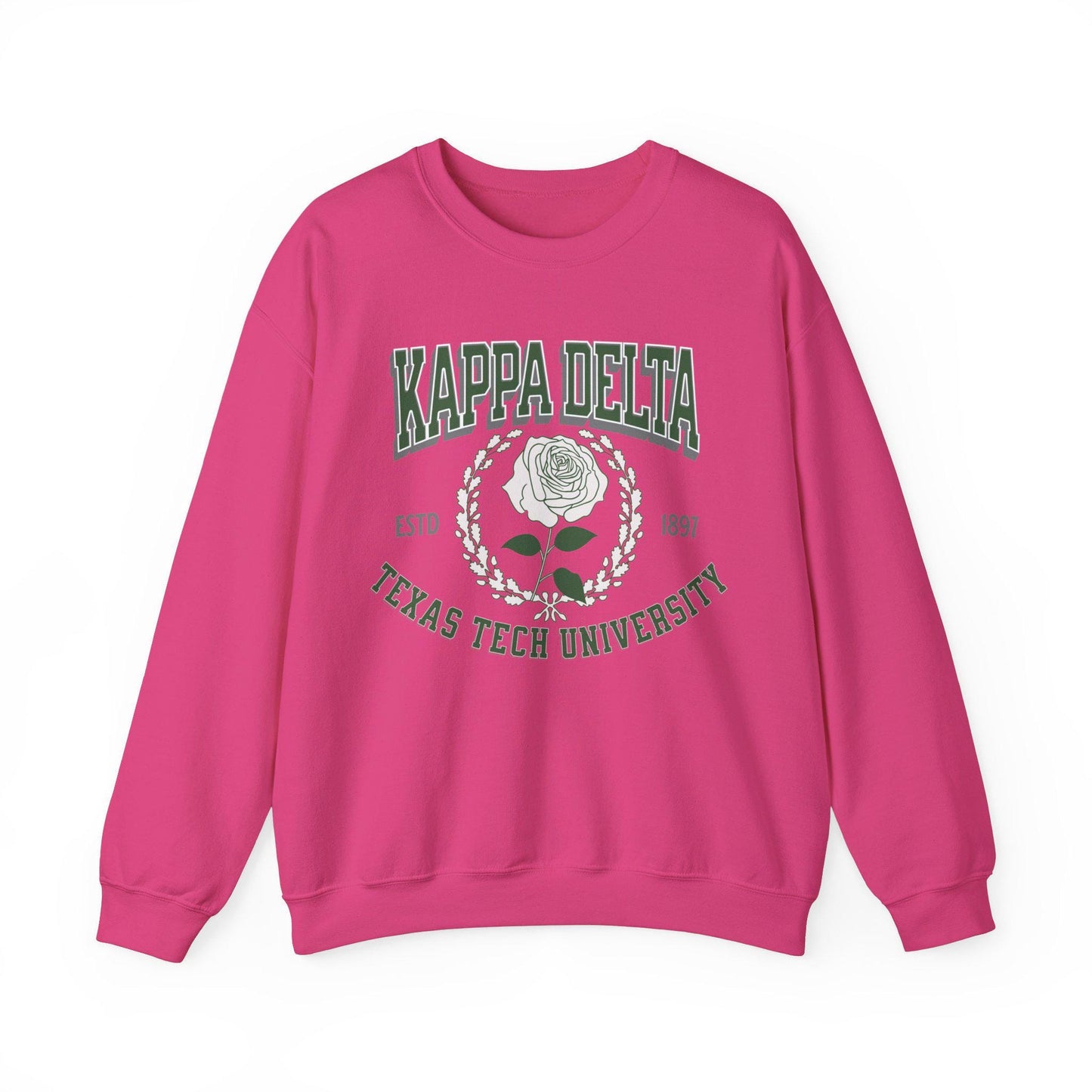 Kappa Delta Collegiate Sweatshirt Personalized School - Ivy Society