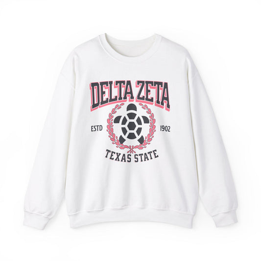 Delta Zeta Personalized School Sweatshirt - Ivy Society